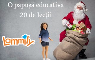 Cadou de Craciun - Papusa educativa- 20 de lectii pentru copii